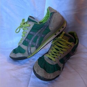 Onitsuka Tiger by Asics Green and Gray Sneakers